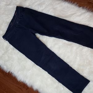 Dockers Straight-Fit Jean Cut All Seasons Corduroy Pants 30x30 dark blue